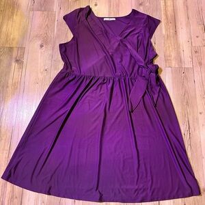 Cap sleeve casual dress